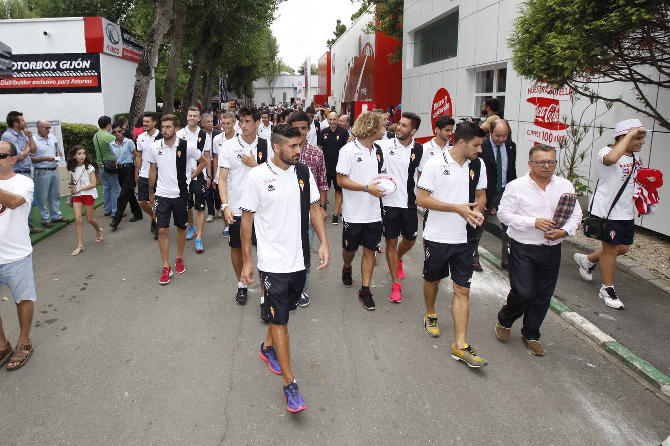 El Sporting, protagonista en la Feria