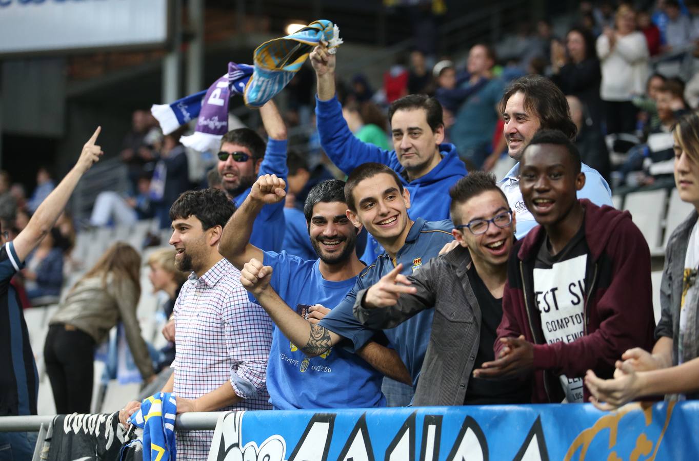 Las mejores imágenes del partido entre el Oviedo y el Alcorcón