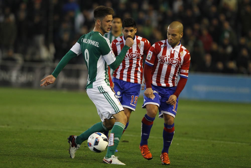 El Betis-Sporting de Copa del Rey, en imágenes