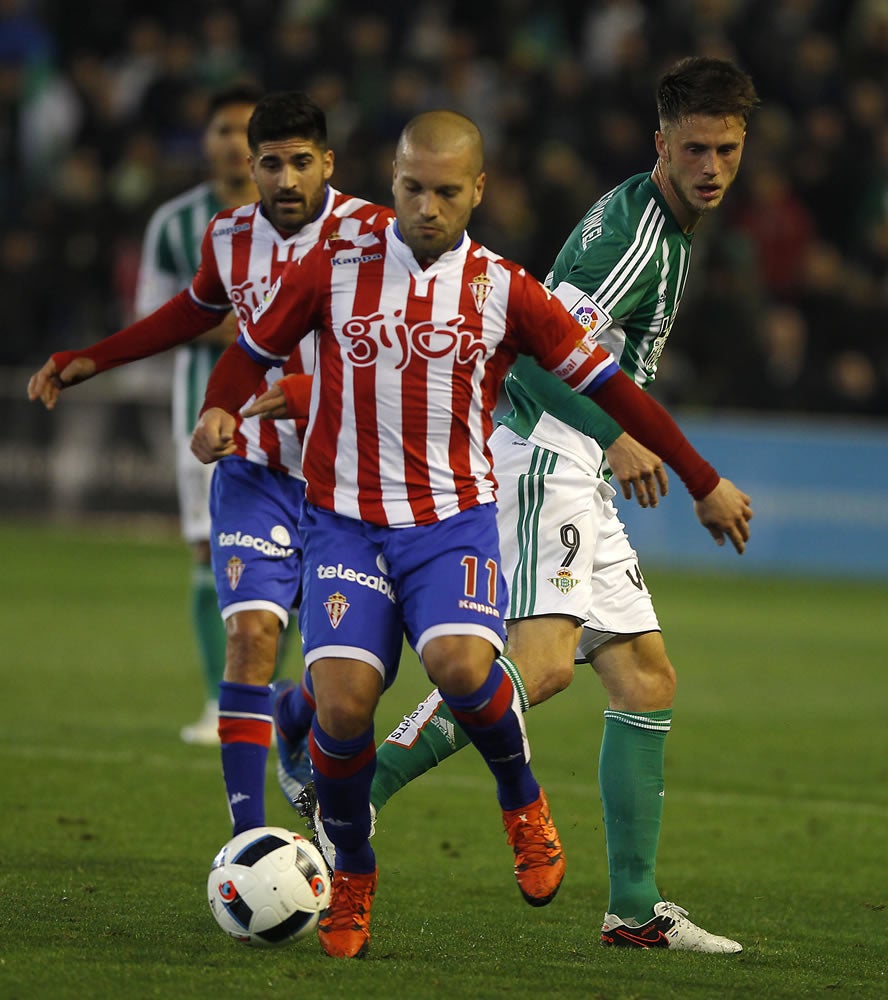 El Betis-Sporting de Copa del Rey, en imágenes