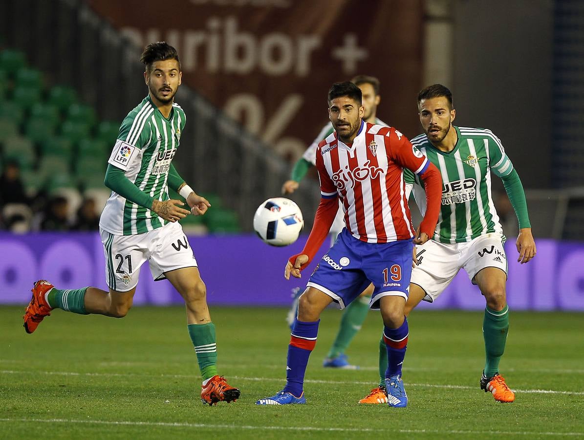 El Betis-Sporting de Copa del Rey, en imágenes