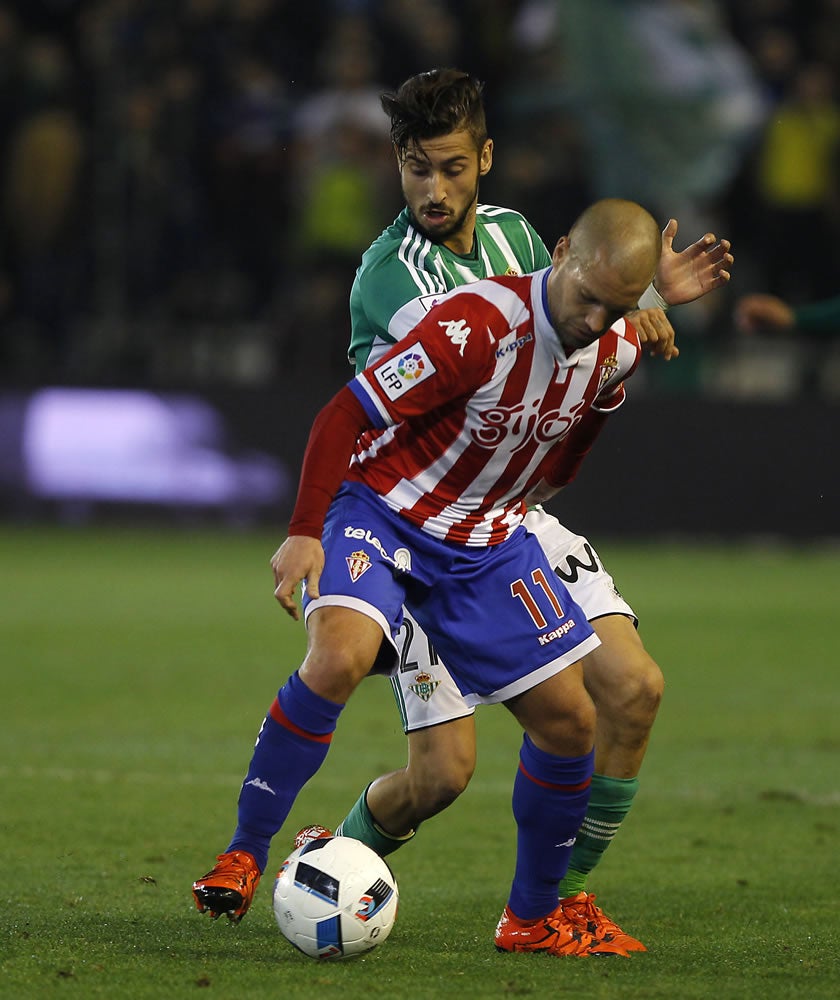 El Betis-Sporting de Copa del Rey, en imágenes