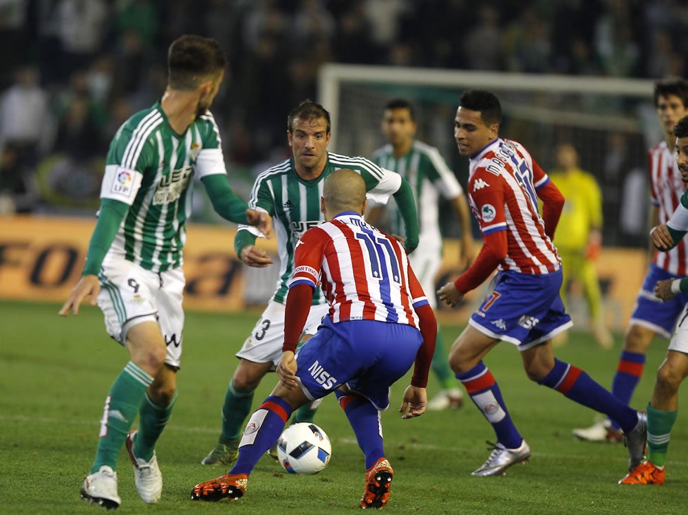 El Betis-Sporting de Copa del Rey, en imágenes