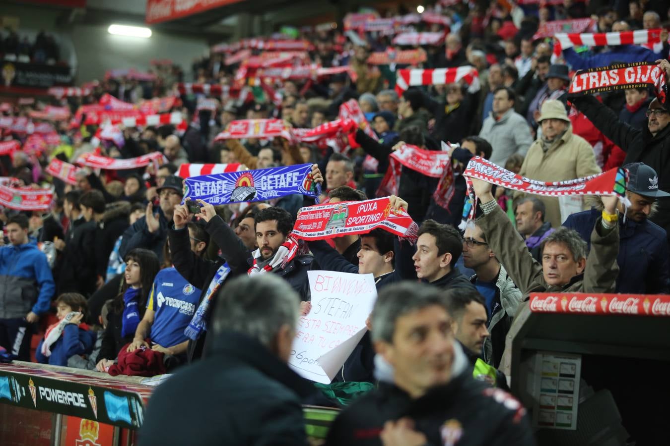 ¿Estuviste en el Sporting-Getafe? ¡Búscate en las imágenes (II)