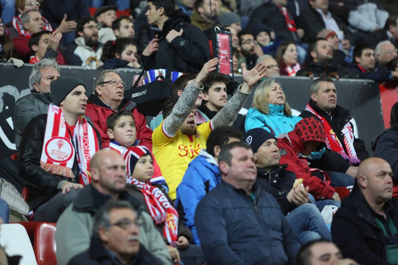 ¿Estuviste en el Sporting-Getafe? ¡Búscate en las imágenes (II)
