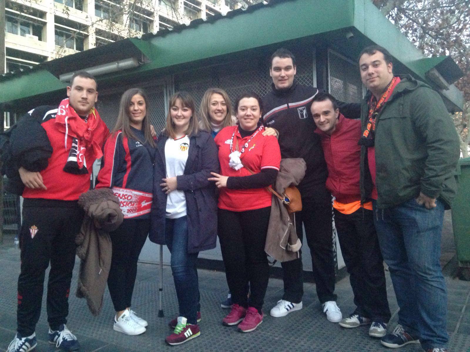 David, Fanny, Sandra, Sonia, Merce, Jose, Raúl y Rafa.