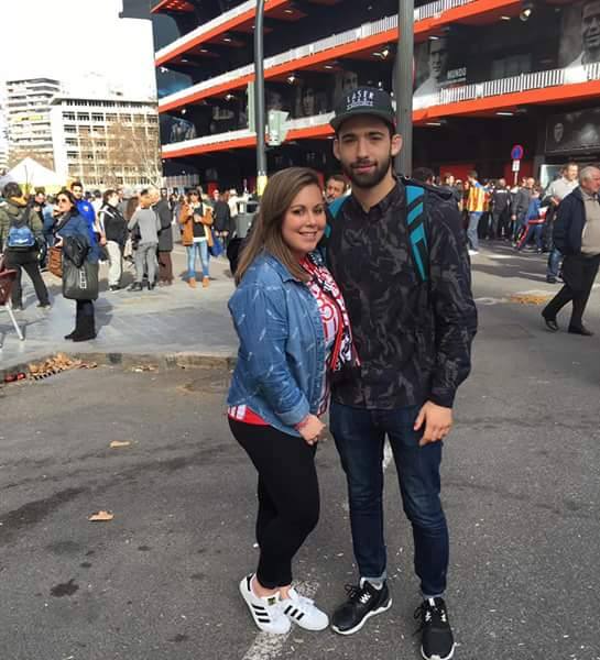 Los judocas Raquel Vega y Luis Menéndez.