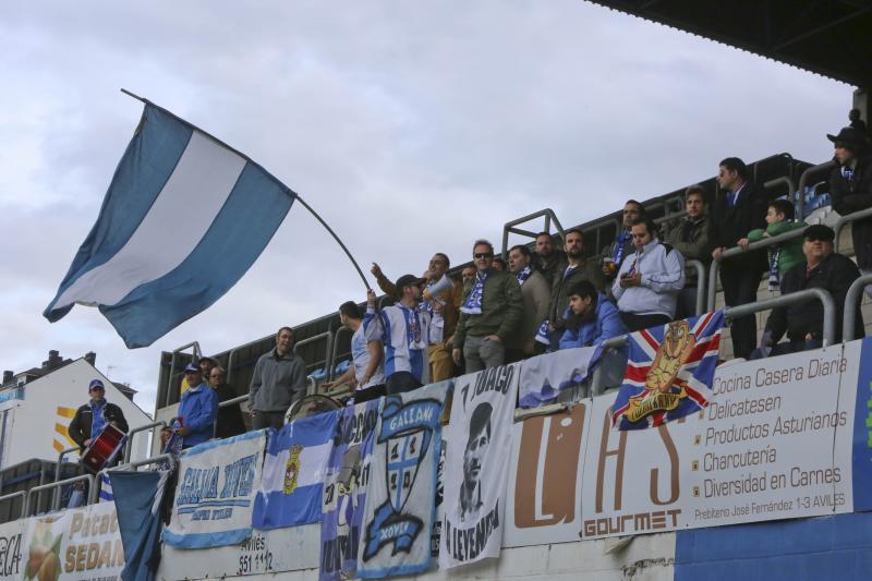 Las imágenes del Avilés 2 - 1 Caudal