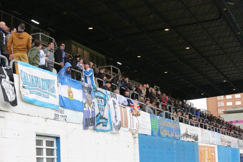 Las imágenes del Avilés 2 - 1 Caudal