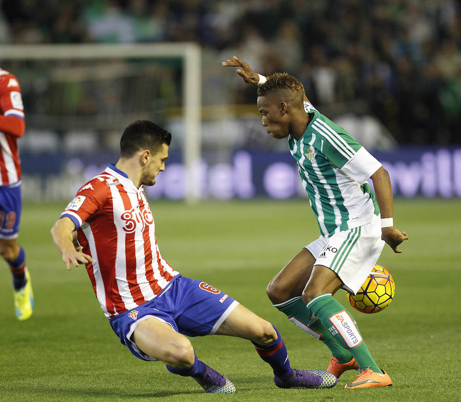 Las mejores imágenes del Betis-Sporting