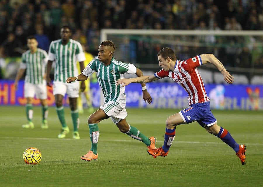 Las mejores imágenes del Betis-Sporting