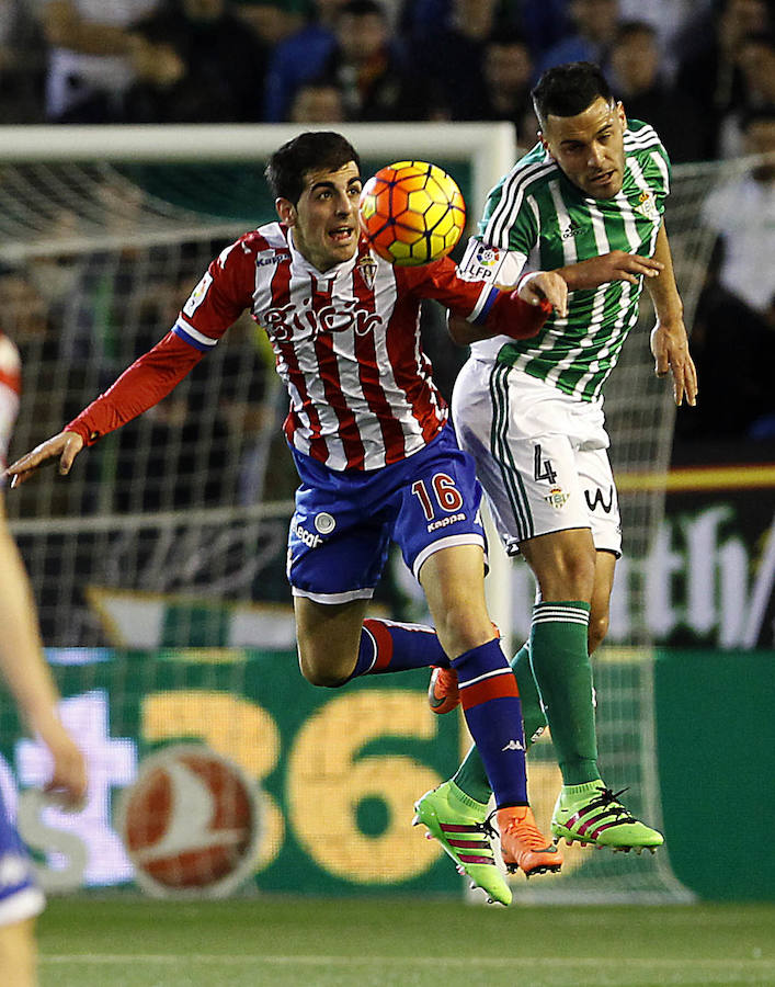 Las mejores imágenes del Betis-Sporting