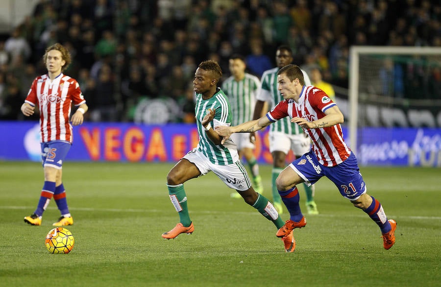 Las mejores imágenes del Betis-Sporting