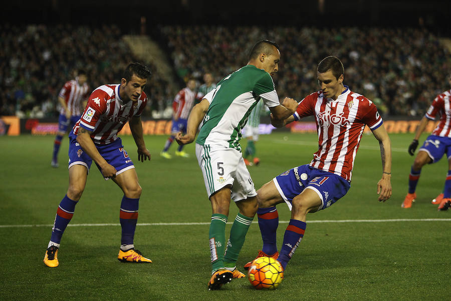 Las mejores imágenes del Betis-Sporting