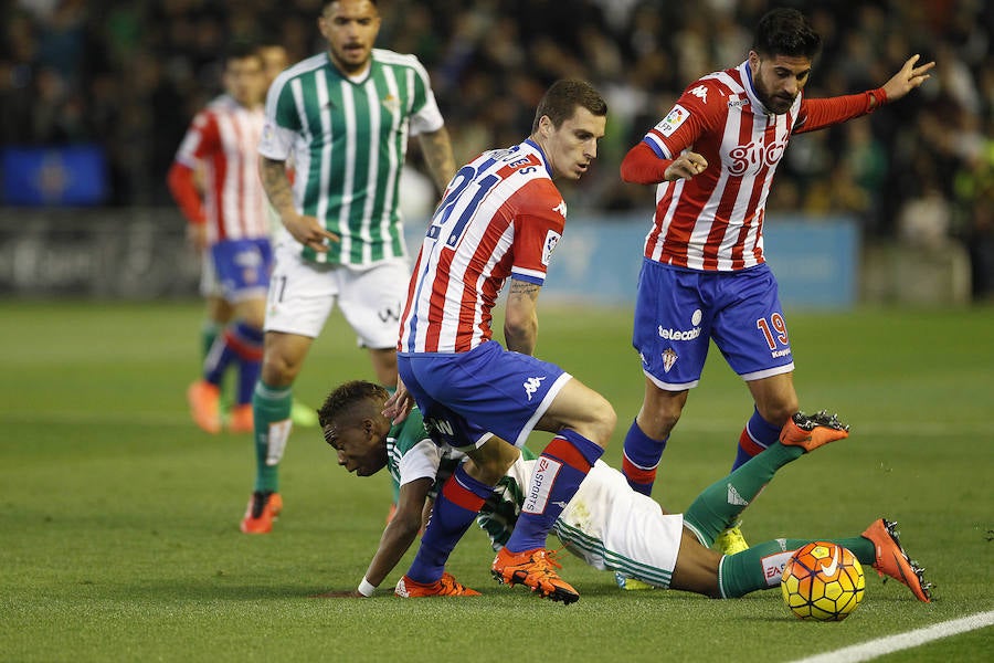 Las mejores imágenes del Betis-Sporting