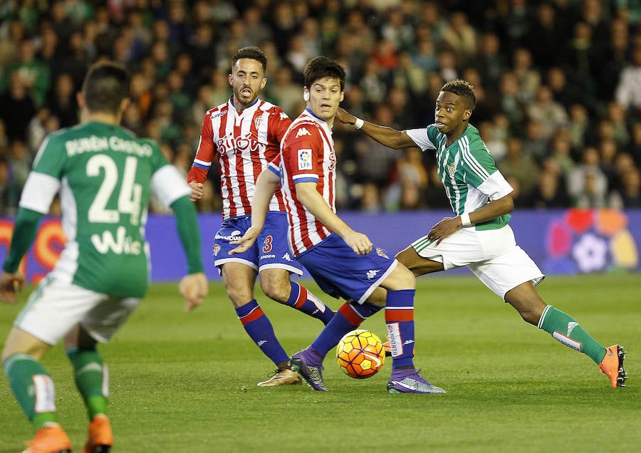 Las mejores imágenes del Betis-Sporting