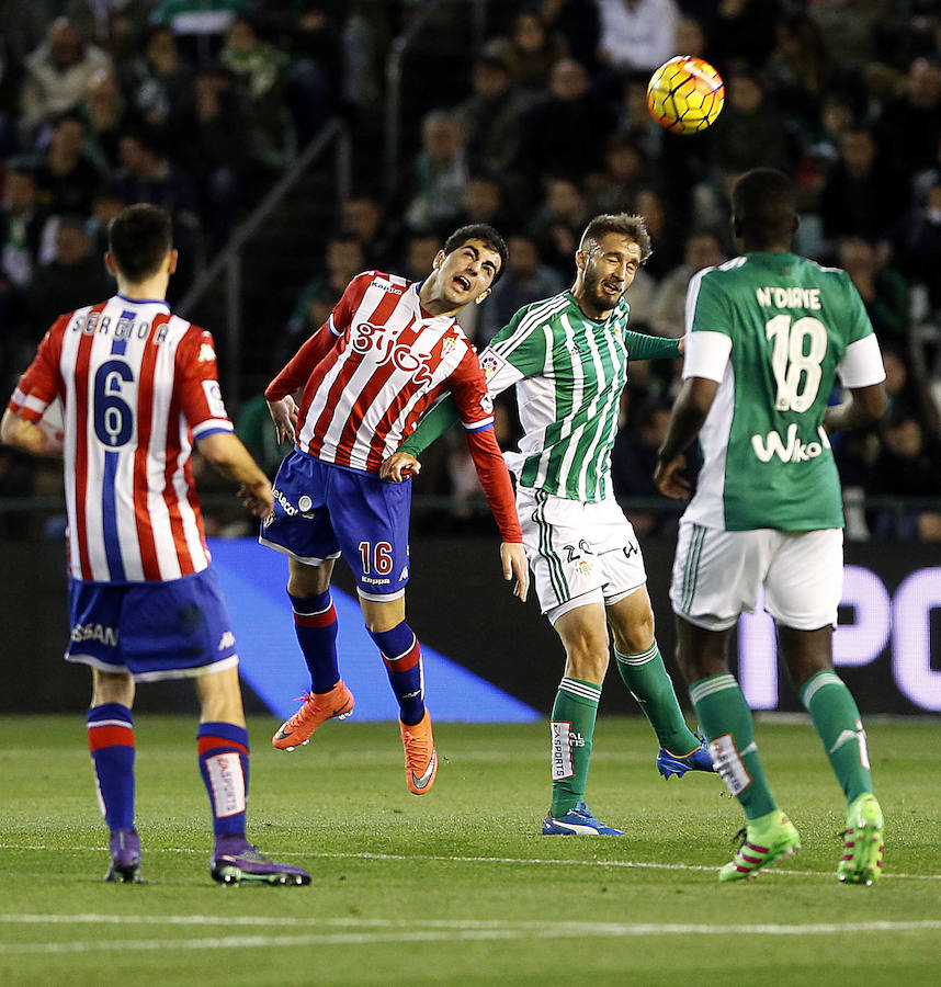 Las mejores imágenes del Betis-Sporting