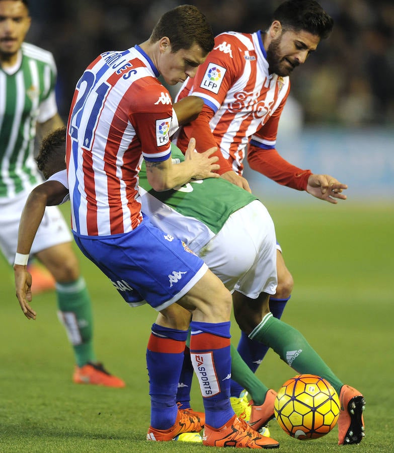 Las mejores imágenes del Betis-Sporting