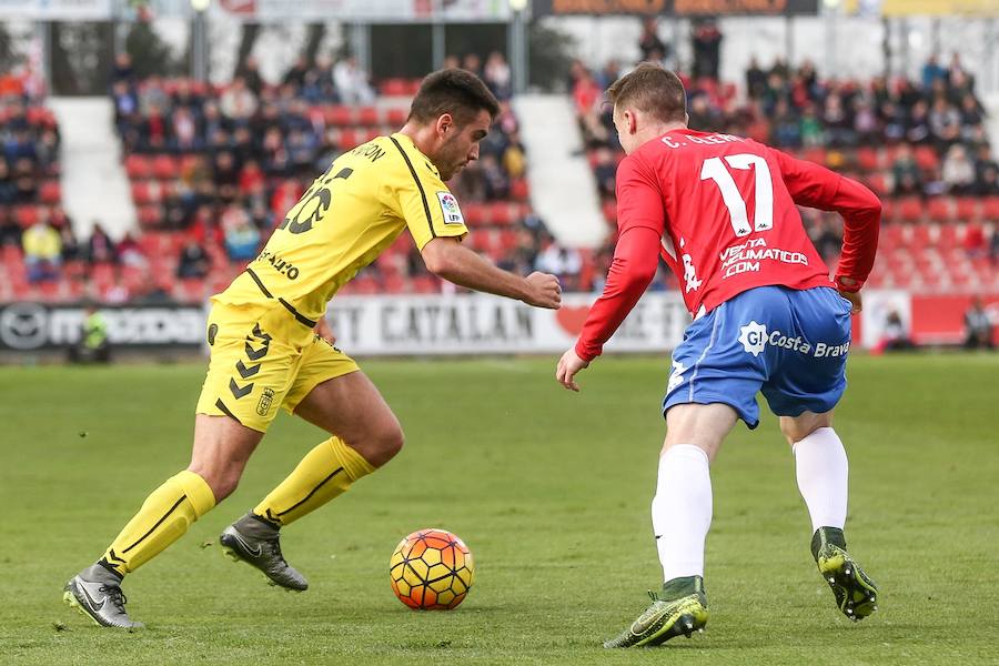 Las mejores imágenes del Girona - Real Oviedo (1-1)