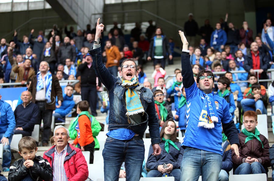 ¿Estuviste en el Real Oviedo-Huesca? ¡Búscate en las imágenes!