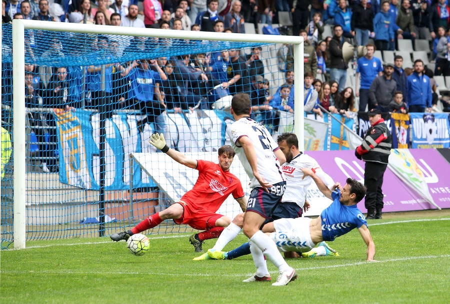 Las mejores imágenes del Real Oviedo-Huesca