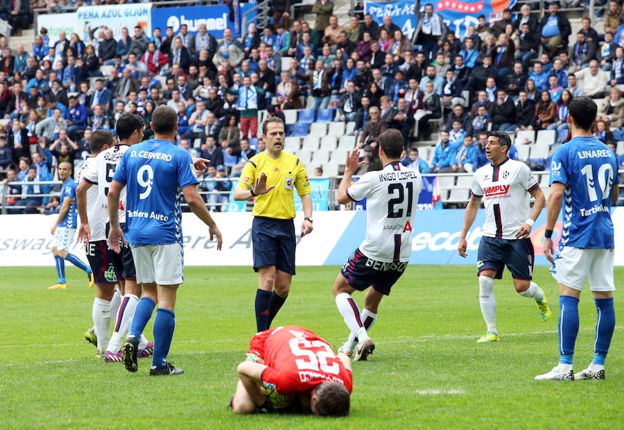 Las mejores imágenes del Real Oviedo-Huesca