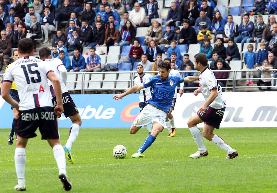 Las mejores imágenes del Real Oviedo-Huesca