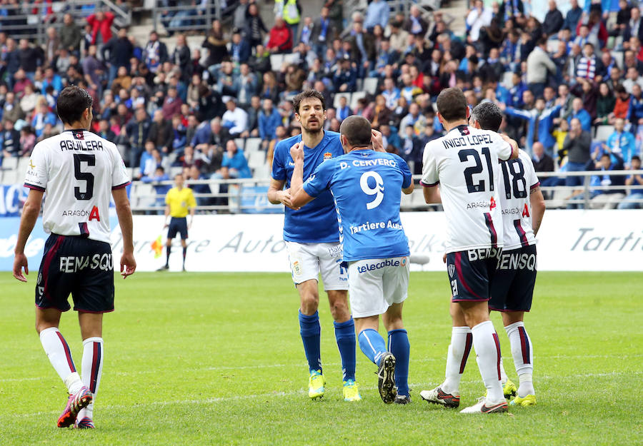 Las mejores imágenes del Real Oviedo-Huesca