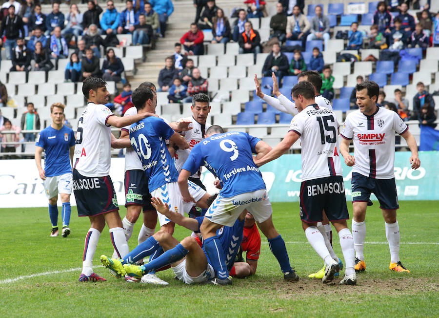 Las mejores imágenes del Real Oviedo-Huesca