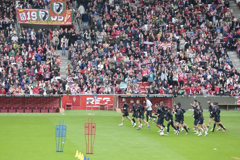 ¿Estuviste en el entrenamiento del Sporting? ¡Búscate!