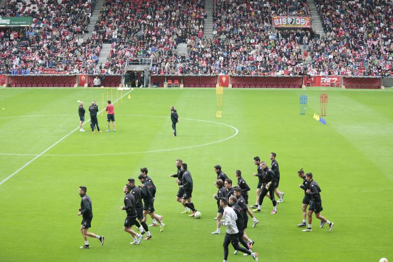¿Estuviste en el entrenamiento del Sporting? ¡Búscate!