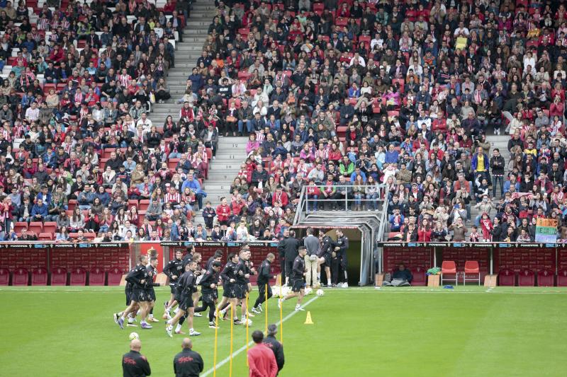 ¿Estuviste en el entrenamiento del Sporting? ¡Búscate!