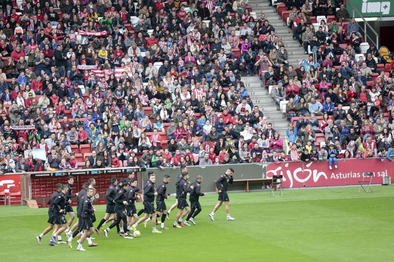 ¿Estuviste en el entrenamiento del Sporting? ¡Búscate!