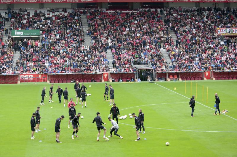 ¿Estuviste en el entrenamiento del Sporting? ¡Búscate!