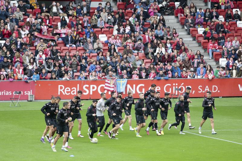 ¿Estuviste en el entrenamiento del Sporting? ¡Búscate!