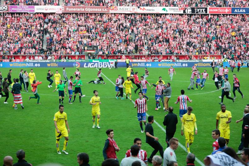 ¿Estuviste en el Sporting-Villarreal? Búscate (1)