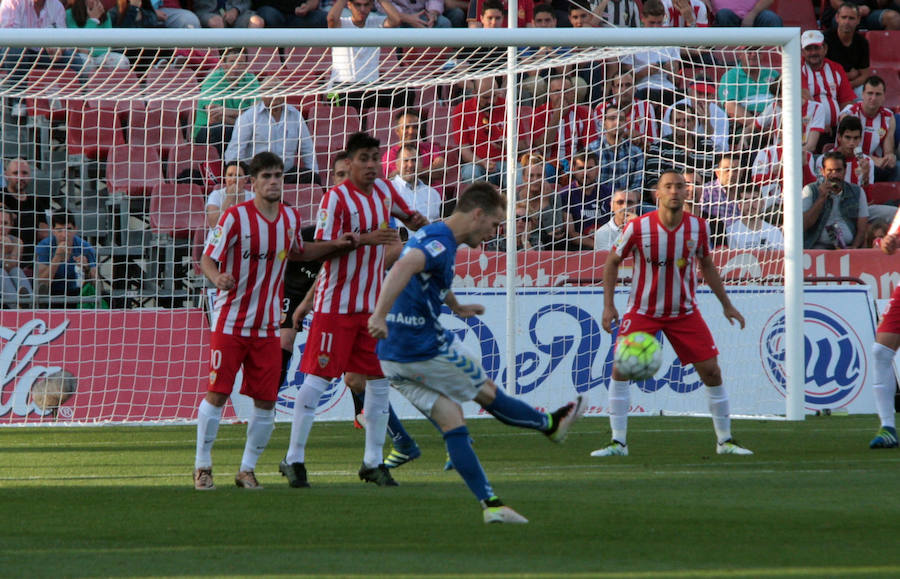 Las mejores imágenes del Almería-Real Oviedo