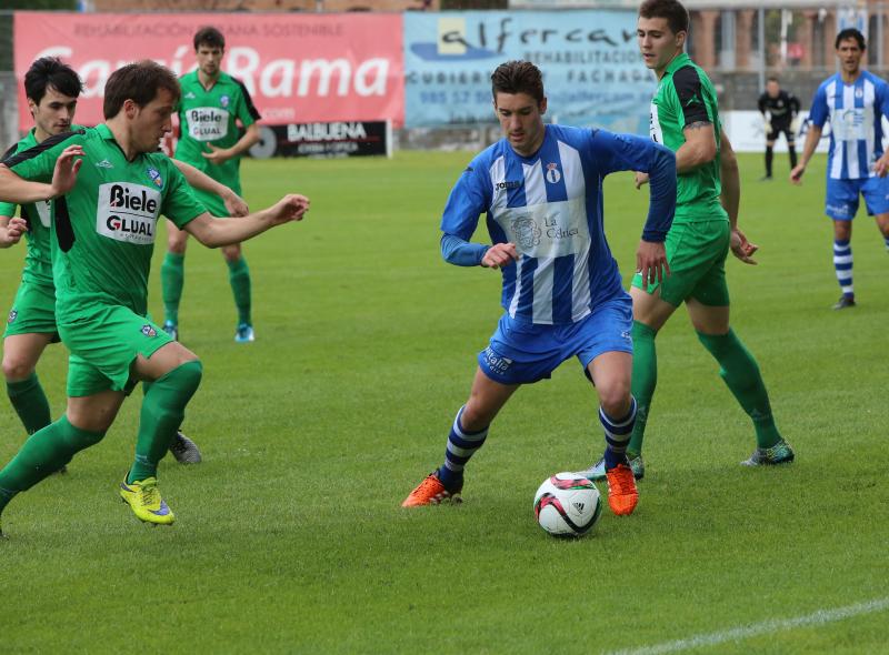 Las mejores imágenes del Real Avilés-Lagun Onak