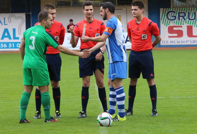 Las mejores imágenes del Real Avilés-Lagun Onak