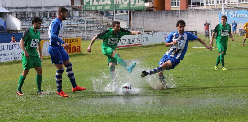 Las mejores imágenes del Real Avilés-Lagun Onak