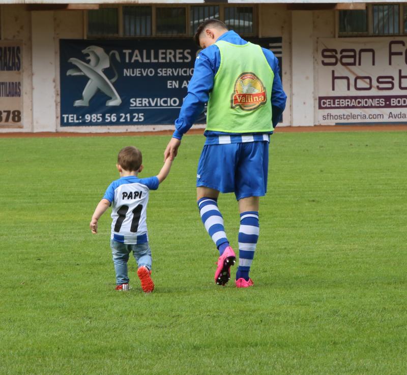 Las mejores imágenes del Real Avilés-Lagun Onak