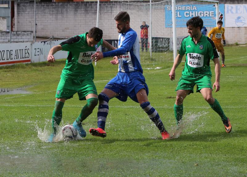 Las mejores imágenes del Real Avilés-Lagun Onak