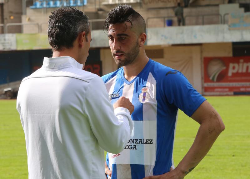 Las mejores imágenes del Real Avilés-Lagun Onak