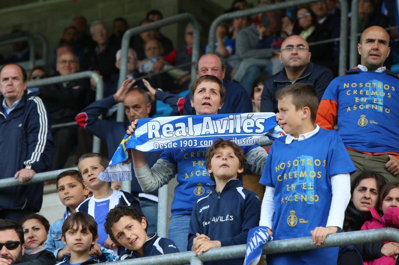 Las mejores imágenes del Real Avilés-Lagun Onak