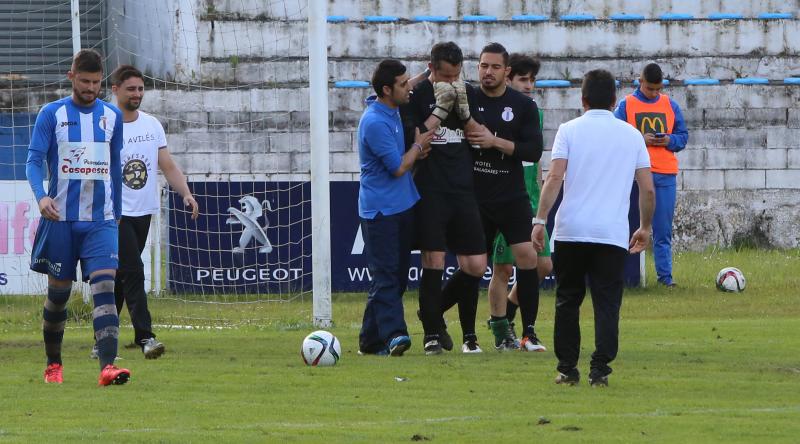 Las mejores imágenes del Real Avilés-Lagun Onak