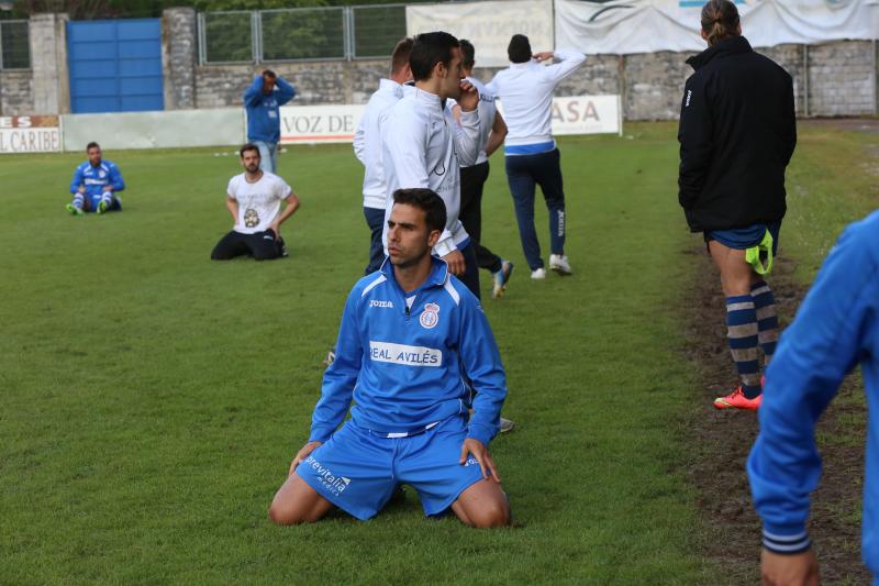 Las mejores imágenes del Real Avilés-Lagun Onak