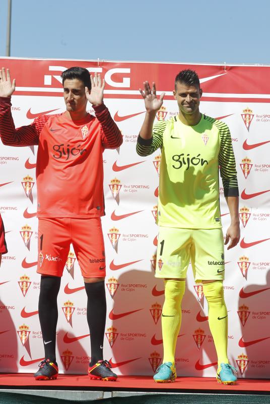 El Sporting presenta su nueva equipación