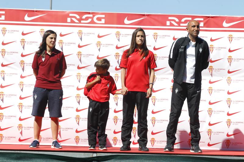 El Sporting presenta su nueva equipación