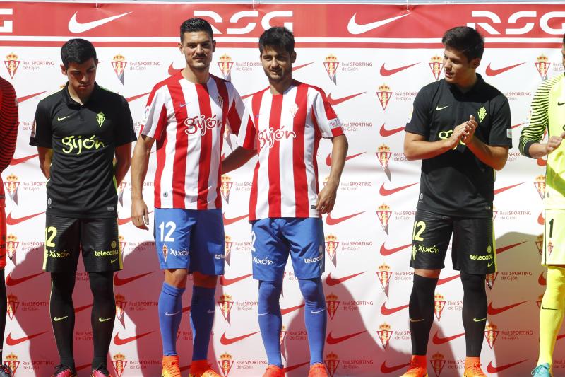 El Sporting presenta su nueva equipación