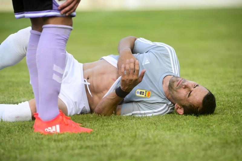 Real Oviedo-Valladolid, en imágenes